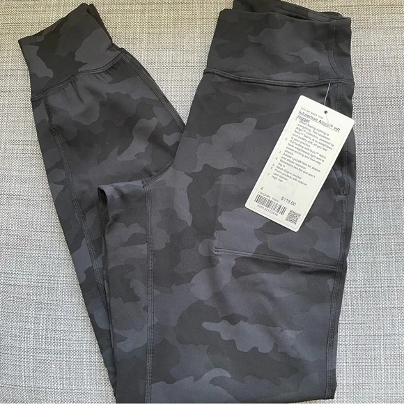 • NWT LULULEMON ALIGN JOGGER HEATHERED CAMO SIZE 4 - Picture 1 of 4
